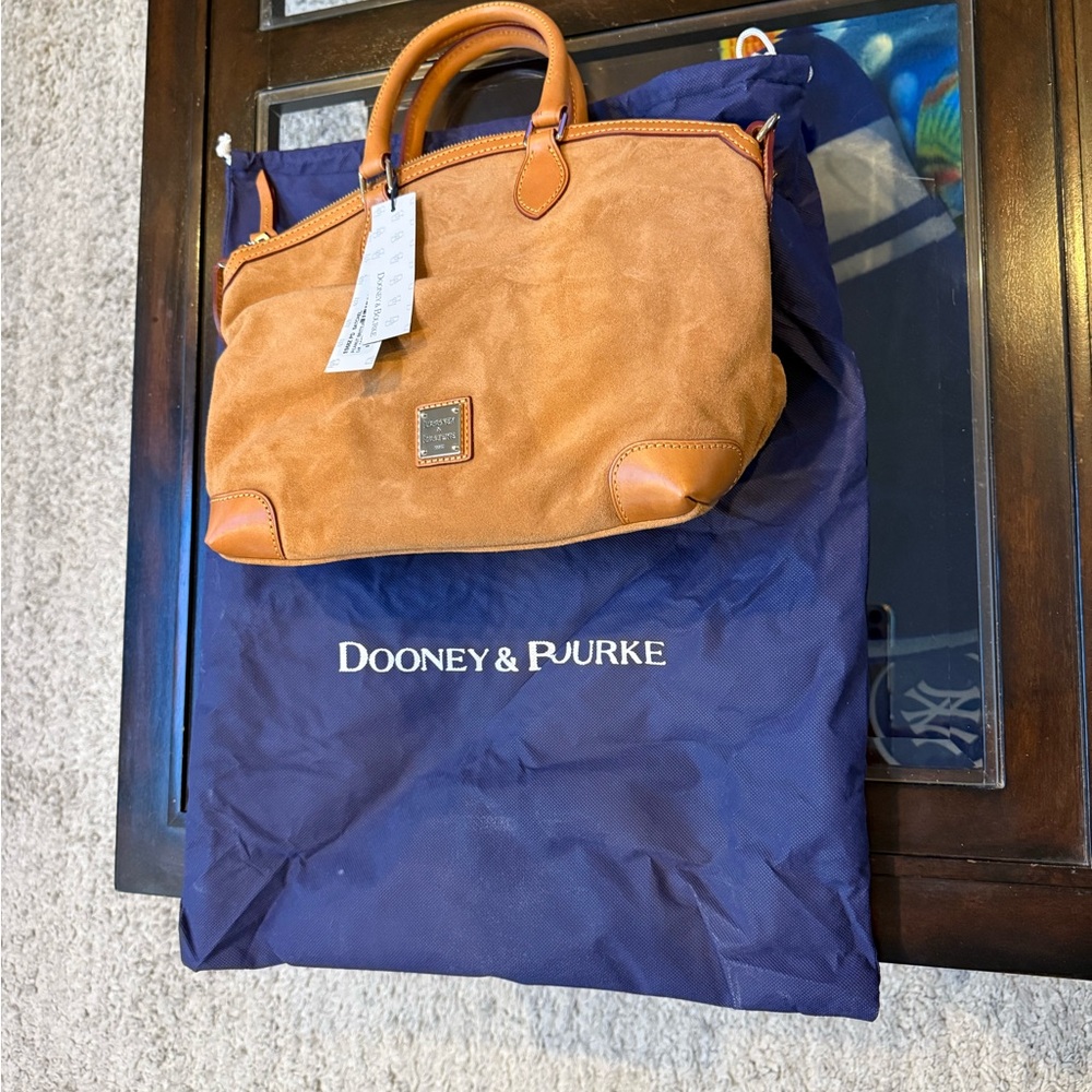Dooney & Bourke Suede Satchel